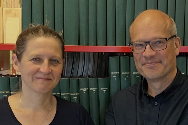 Lill Rastad Bjørst & lektor Frank Sejersen