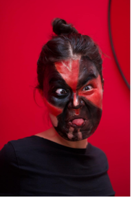 Traditionel maskedans ‘Uaajeerneq’ v. luuna Inga Louise Sørensen